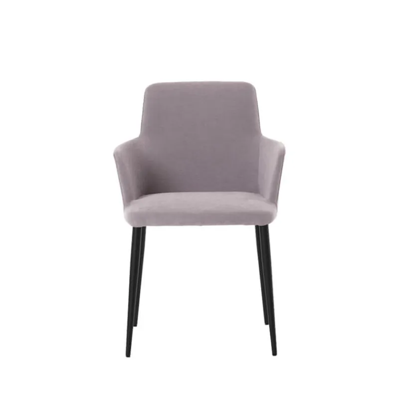 Mobitec Rob C04 ® Fauteuil de salle à manger confortable en tissu et pieds métal> Chaise De Salle à Manger|Fauteuil De Salon