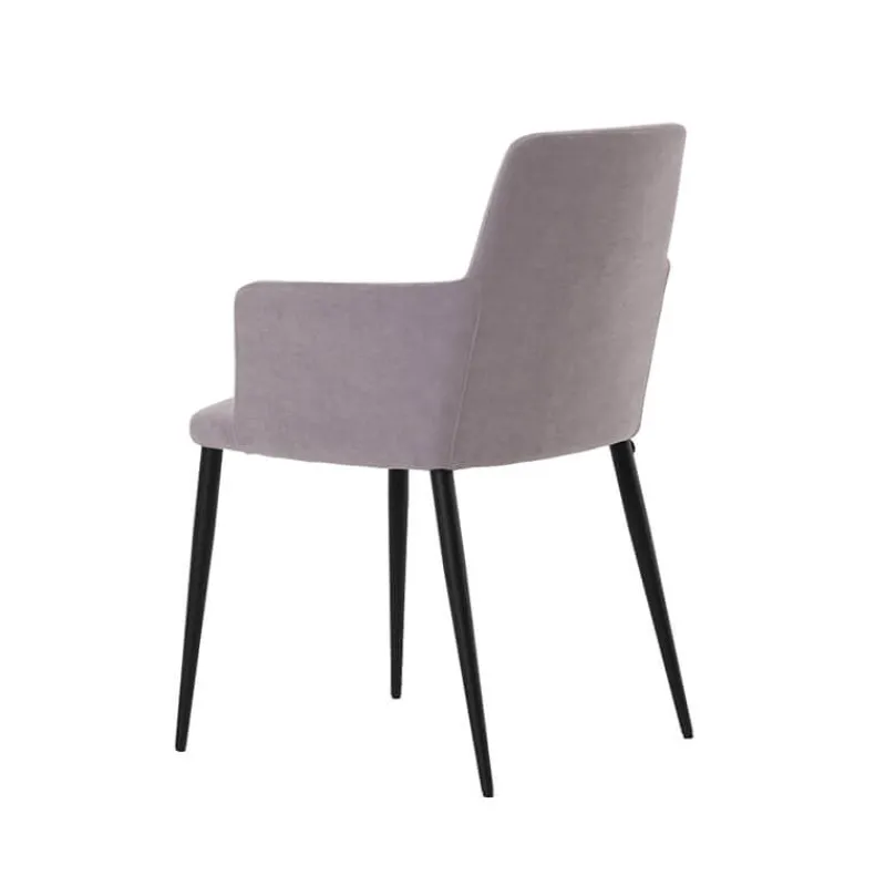 Mobitec Rob C04 ® Fauteuil de salle à manger confortable en tissu et pieds métal> Chaise De Salle à Manger|Fauteuil De Salon