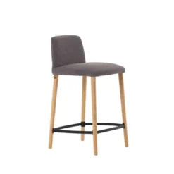 Mobitec Rob C05 ® Tabouret snack en tissu et bois massif><noscript><img width=