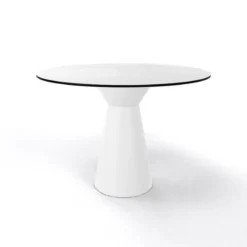 Roller H74 ronde Table design italienne ronde avec pied central><noscript><img width=