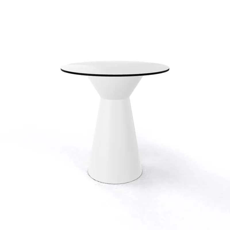 Roller H74 ronde Table design italienne ronde avec pied central> Table De Cuisine|Table Pour Petit Espace