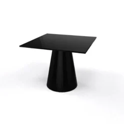 Roller H55 Table d'appoint carrée design italien à pied central><noscript><img width=