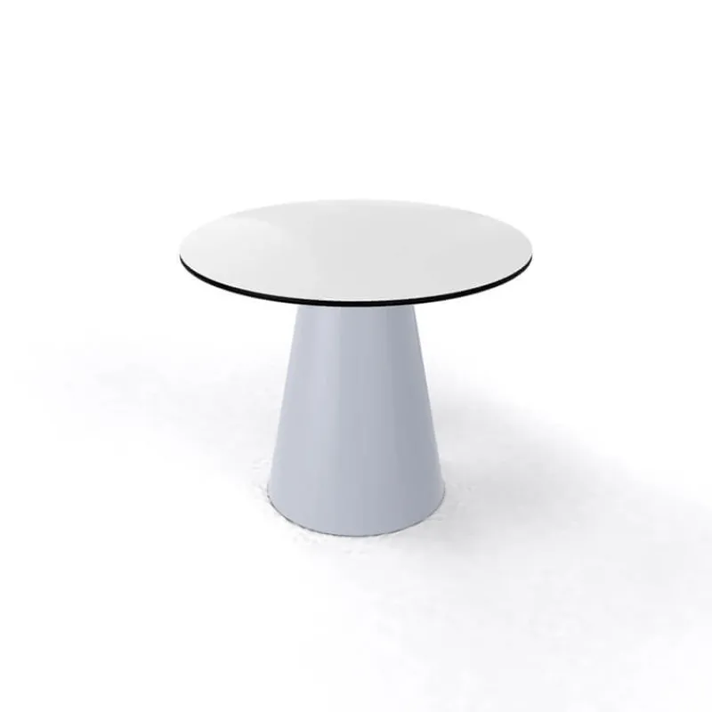 Roller H55 Table d'appoint ronde design italien à pied central> Table De Salon|Table Pour Petit Espace