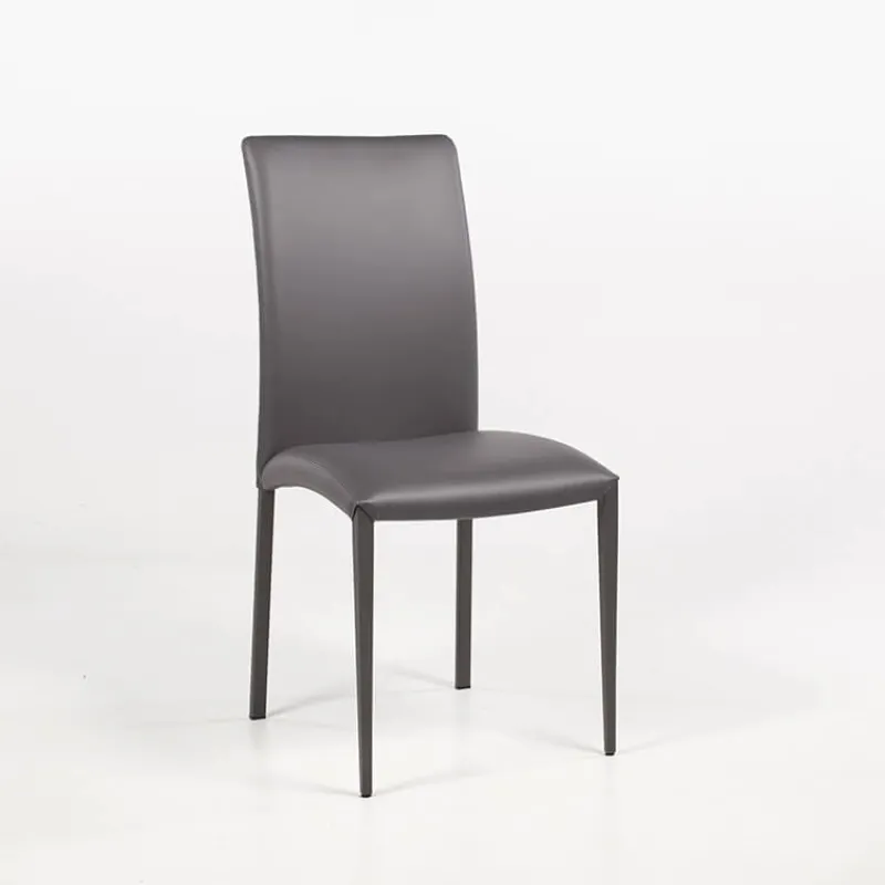 Peressini Roma Chaise contemporaine italienne dos matelassé> Chaise De Cuisine|Chaise De Salle à Manger