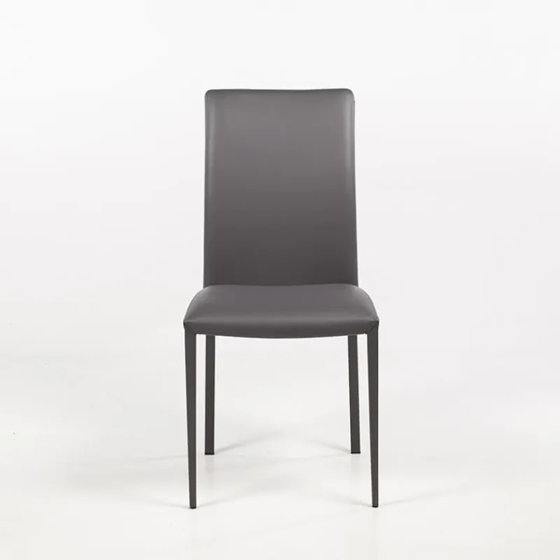 Peressini Roma Chaise contemporaine italienne dos matelassé> Chaise De Cuisine|Chaise De Salle à Manger