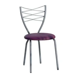 Carrier Romance ® Chaise de cuisine fabriquée en France en synthétique et métal> Chaise De Cuisine