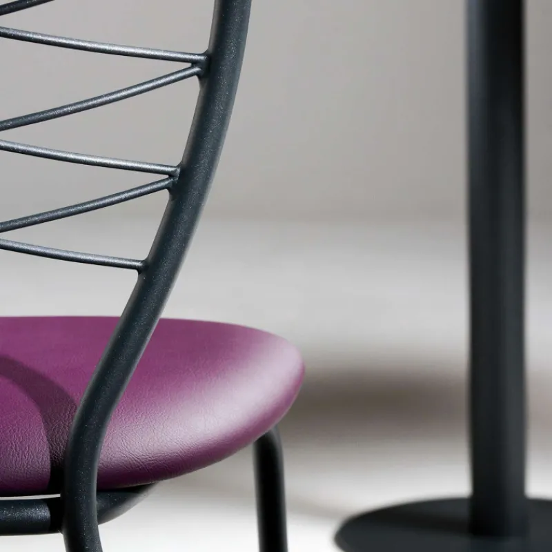 Carrier Romance ® Chaise de cuisine fabriquée en France en synthétique et métal> Chaise De Cuisine