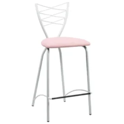Carrier Romance ® Tabouret snack contemporain en synthétique et métal><noscript><img width=