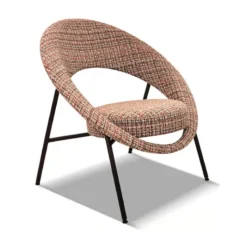 Paget Saturn Fauteuil design en tissu fabriqué en France> Fauteuil De Salon