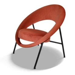 Paget Saturn Fauteuil design en tissu fabriqué en France><noscript><img width=