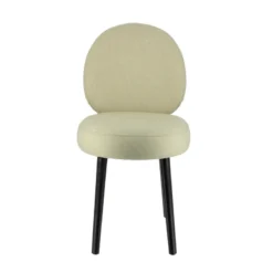 Sessio Severus Chaise cosy en tissu et pieds bois><noscript><img width=