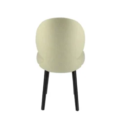 Sessio Severus Chaise cosy en tissu et pieds bois><noscript><img width=