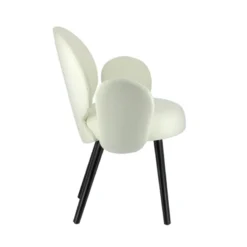 Sessio Severus Fauteuil cosy en tissu avec pieds bois><noscript><img width=
