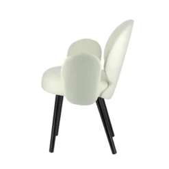 Sessio Severus Fauteuil cosy en tissu avec pieds bois><noscript><img width=