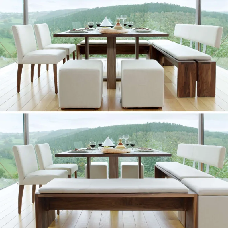 Mobitec Shanna Chaise confortable ® en tissu et pieds en bois> Chaise De Salle à Manger|Chaise Salon