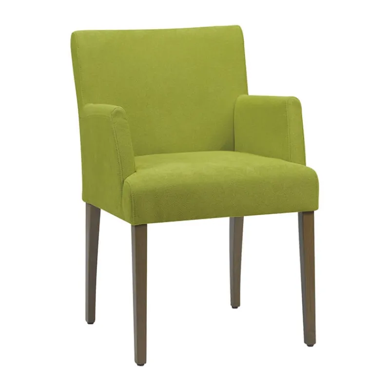 Mobitec Shanna ® Fauteuil cosy en tissu et bois> Chaise De Salle à Manger|Chaise Salon