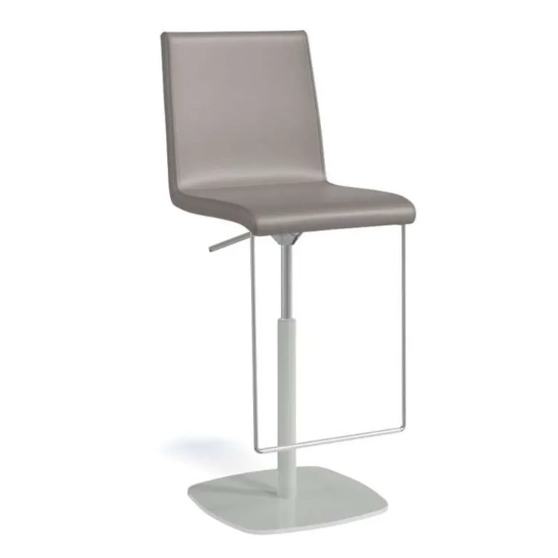 Perfecta Sherpa Tabouret en simili réglable en hauteur et pivotant rembourré> Tabouret Snack (assise +/- 65 Cm)|Tabouret De Bar (assise +/- 80 Cm)