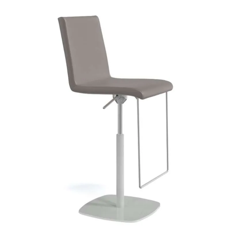 Perfecta Sherpa Tabouret en simili réglable en hauteur et pivotant rembourré> Tabouret Snack (assise +/- 65 Cm)|Tabouret De Bar (assise +/- 80 Cm)