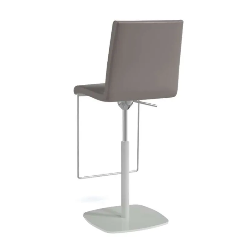 Perfecta Sherpa Tabouret en simili réglable en hauteur et pivotant rembourré> Tabouret Snack (assise +/- 65 Cm)|Tabouret De Bar (assise +/- 80 Cm)
