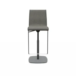 Perfecta Sherpa Tabouret haut réglable et pivotant en tissu fabriqué en Belgique><noscript><img width=