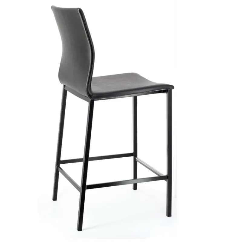 Perfecta Sierra Tabouret snack en métal et simili> Tabouret Snack (assise +/- 65 Cm)|Tabouret De Bar (assise +/- 80 Cm)