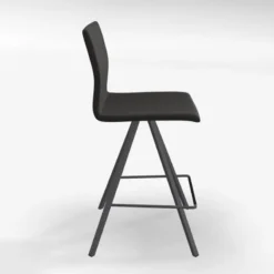 Perfecta Silva Tabouret snack design tissu et métal> Tabouret Snack (assise +/- 65 Cm)|Tabouret De Bar (assise +/- 80 Cm)