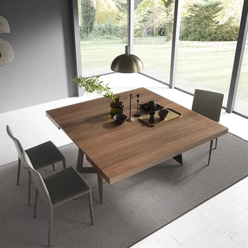 Altacom Sipario Table extensible design de salle à manger en bois> Table De Salle à Manger