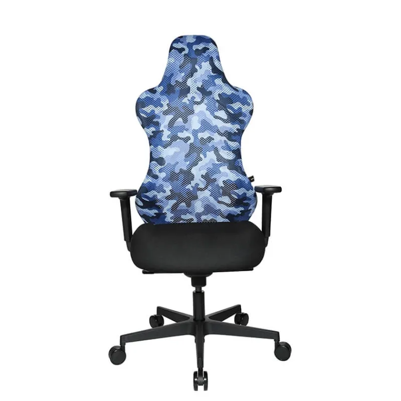 Top Star Sitness RS Sport Chaise gamer design dossier avec filet> Chaise De Bureau|Fauteuil De Bureau