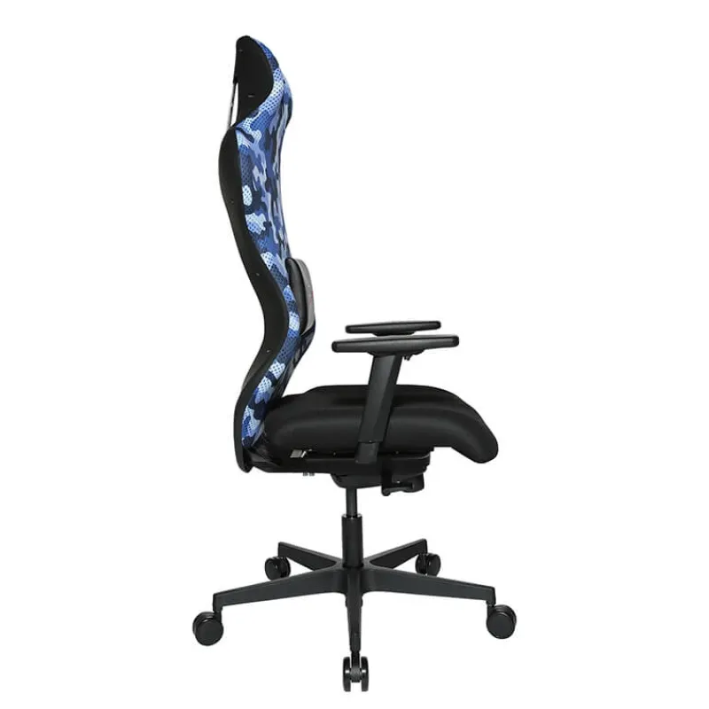 Top Star Sitness RS Sport Chaise gamer design dossier avec filet> Chaise De Bureau|Fauteuil De Bureau