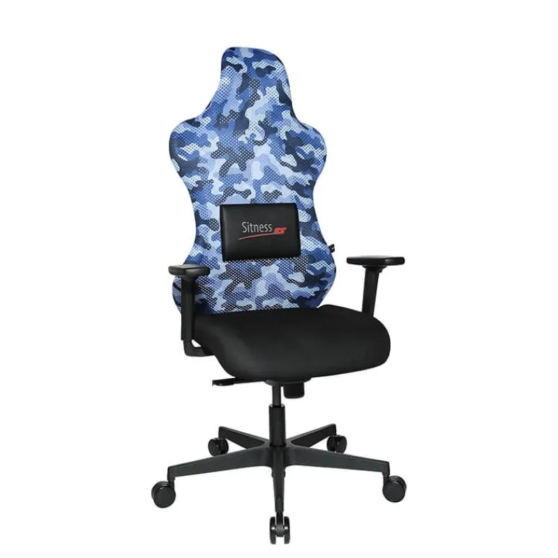 Top Star Sitness RS Sport Chaise gamer design dossier avec filet> Chaise De Bureau|Fauteuil De Bureau