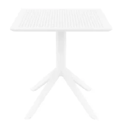Sky Petite table carrée en résine><noscript><img width=