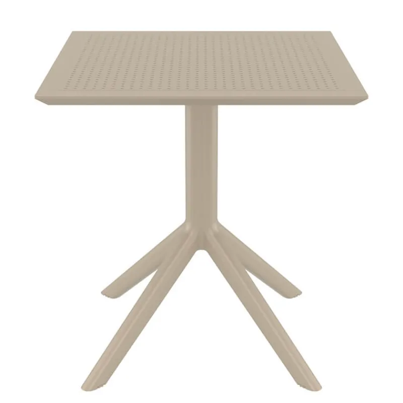 Sky Petite table de jardin carrée en résine> Table De Jardin