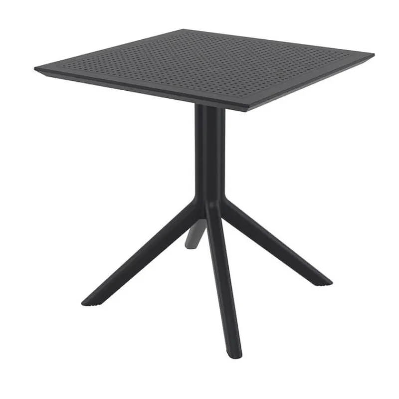 Sky Petite table de jardin carrée en résine> Table De Jardin