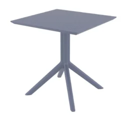 Sky Petite table de jardin carrée en résine><noscript><img width=