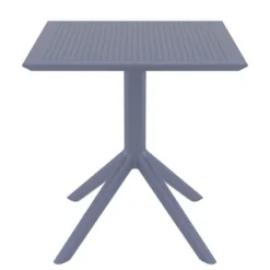 Sky Petite table de jardin carrée en résine><noscript><img width=