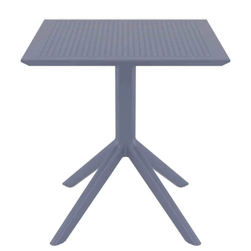 Sky Petite table de jardin carrée en résine> Table De Jardin