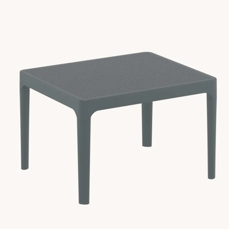 Sky Side Table basse de jardin rectangulaire en résine> Table De Jardin
