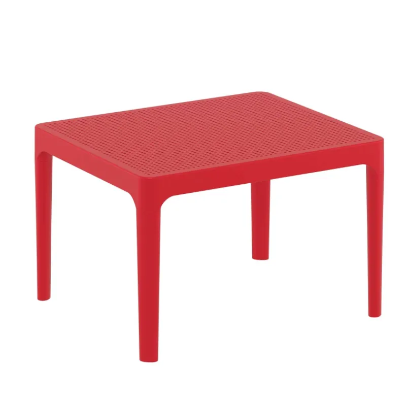Sky Side Table basse de jardin rectangulaire en résine> Table De Jardin