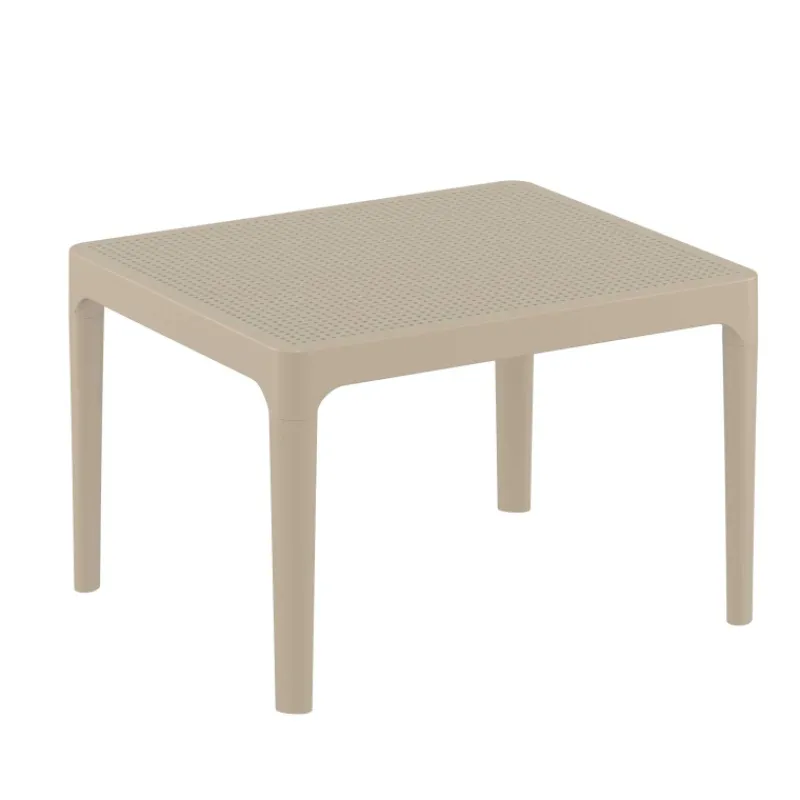 Sky Side Table basse de jardin rectangulaire en résine> Table De Jardin