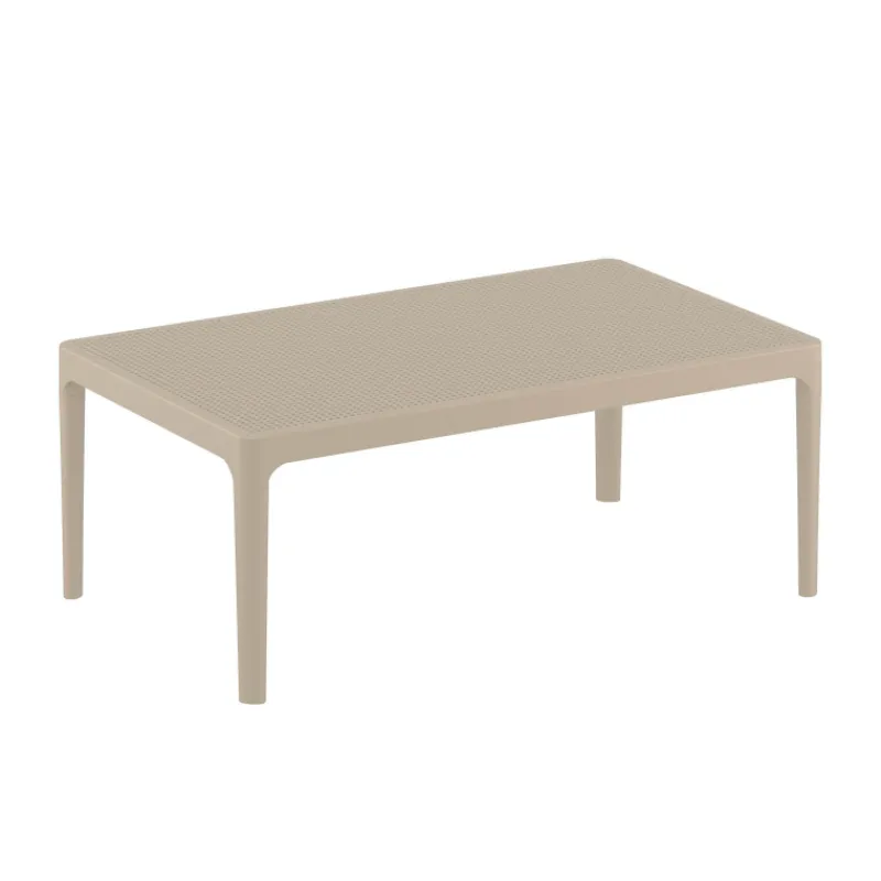 Sky Table basse de jardin rectangulaire en résine> Table De Jardin