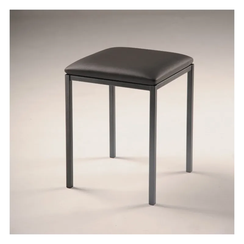 Carrier Slide ® Tabouret bas moderne en synthétique et métal> Tabouret Bas (assise +/- 45 Cm)