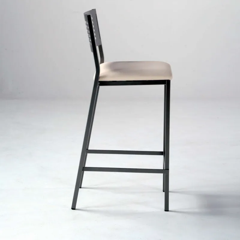 Carrier Slide ® Tabouret moderne snack en synthétique et métal> Tabouret Snack (assise +/- 65 Cm)|Tabouret De Bar (assise +/- 80 Cm)