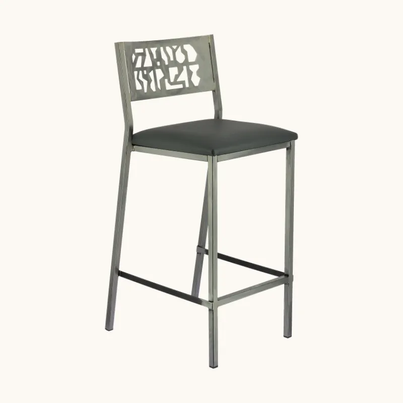 Carrier Slide ® Tabouret moderne snack en synthétique et métal> Tabouret Snack (assise +/- 65 Cm)|Tabouret De Bar (assise +/- 80 Cm)