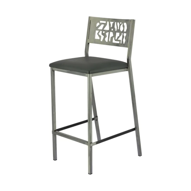 Carrier Slide ® Tabouret moderne snack en synthétique et métal> Tabouret Snack (assise +/- 65 Cm)|Tabouret De Bar (assise +/- 80 Cm)