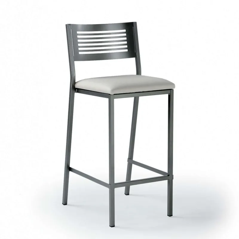 Carrier Slide ® Tabouret moderne snack en synthétique et métal> Tabouret Snack (assise +/- 65 Cm)|Tabouret De Bar (assise +/- 80 Cm)