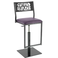 Carrier Slide ® Tabouret pivotant et réglable en hauteur style industriel><noscript><img width=