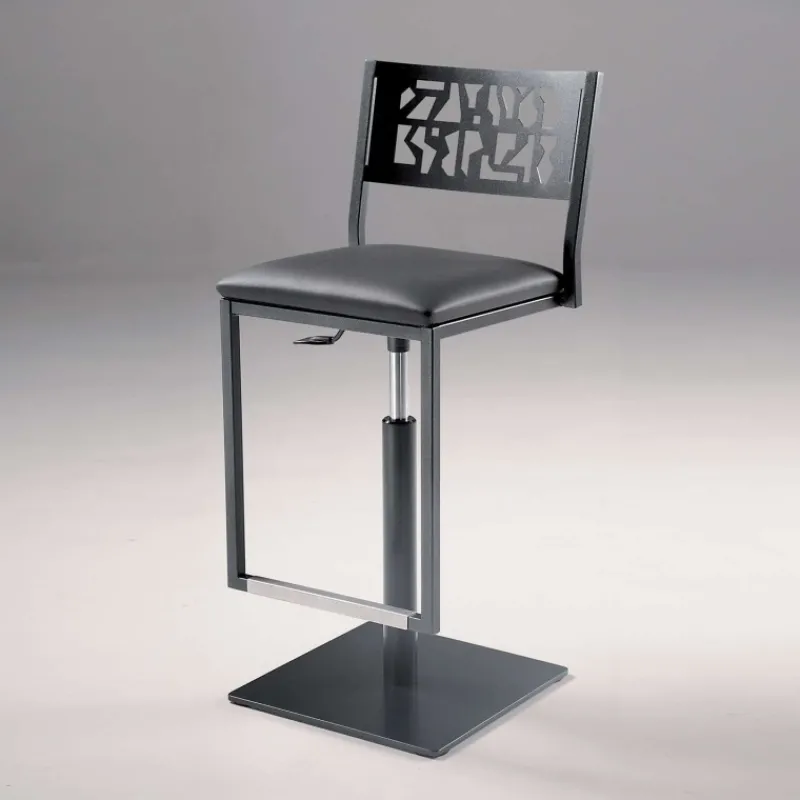 Carrier Slide ® Tabouret pivotant et réglable en hauteur style industriel> Tabouret Snack (assise +/- 65 Cm)|Tabouret De Bar (assise +/- 80 Cm)