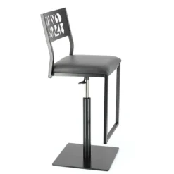 Carrier Slide ® Tabouret pivotant et réglable en hauteur style industriel><noscript><img width=