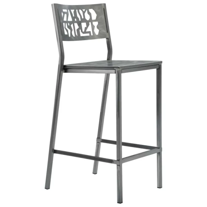 Carrier Slide ® Tabouret snack en acier style industriel> Tabouret Snack (assise +/- 65 Cm)|Tabouret De Bar (assise +/- 80 Cm)