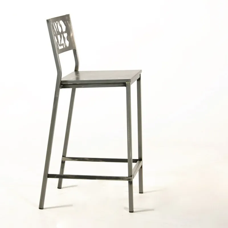 Carrier Slide ® Tabouret snack en acier style industriel> Tabouret Snack (assise +/- 65 Cm)|Tabouret De Bar (assise +/- 80 Cm)